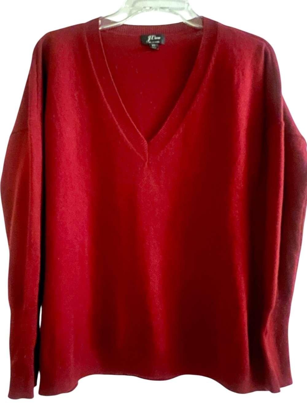 Vintage J. Crew 100% Cashmere V-Neck Sweater